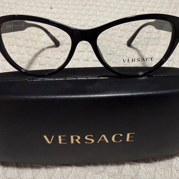 Versace VE3276 GB1 52 Eyeglasses -Black - Picture 1 of 8